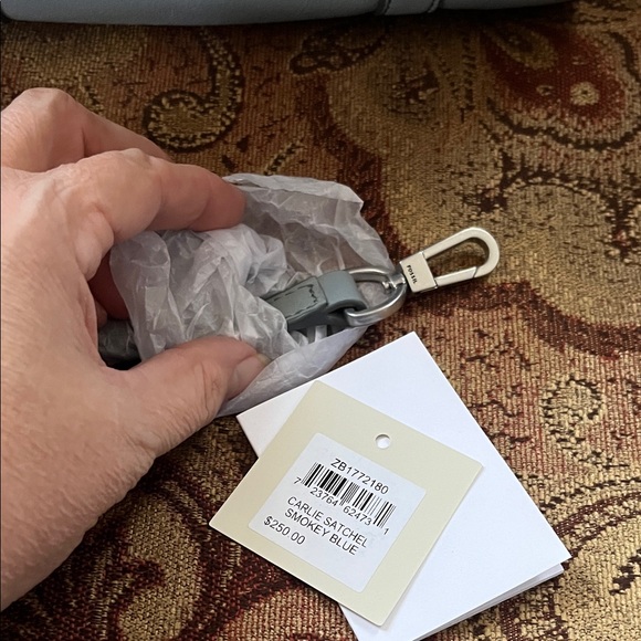 Fossil Carlie Satchel - Smokey Blue - Picture 2 of 8